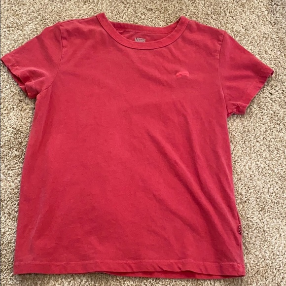 Vans red t-shirt - Picture 1 of 3